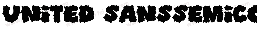 united sanssemicond字体转换